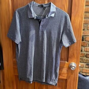 Theory Blue Polo Shirt